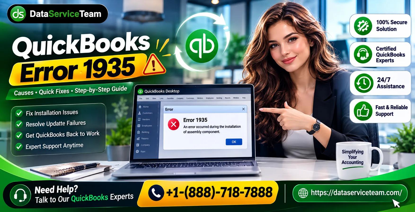 QuickBooks Error 1935: Fix Desktop Installation Problems