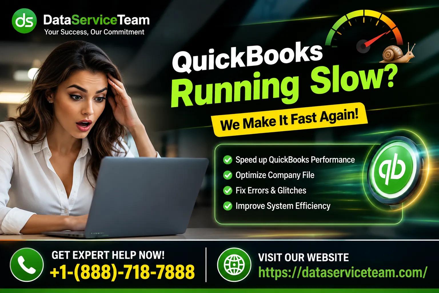 QuickBooks Running Slow? Practical Ways to Improve Speed